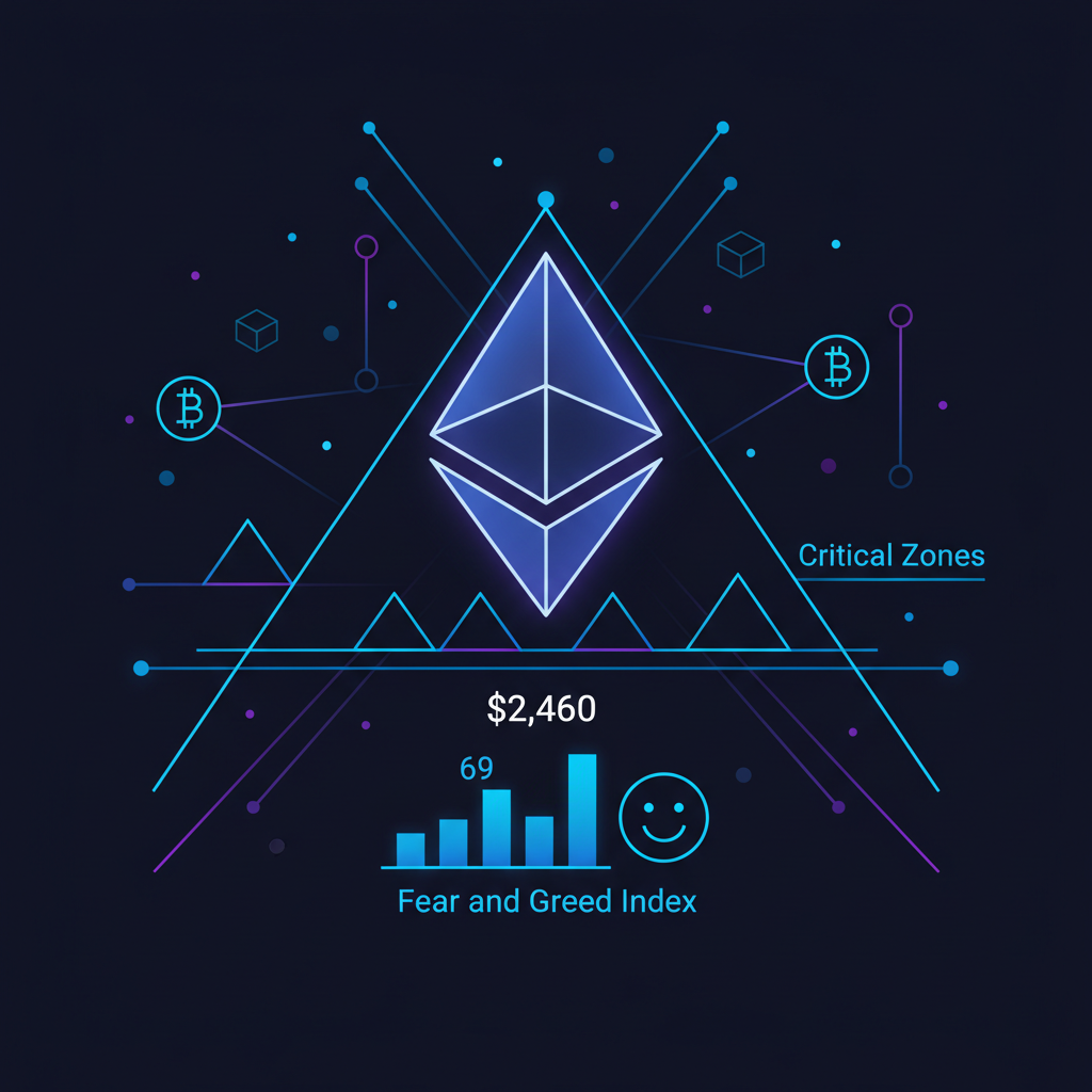 Ethereum Support and Resistance Levels: Critical Zones to Watch at $2,460